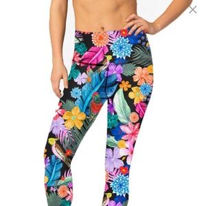 Beyond Yoga Tropical Punch Legging S